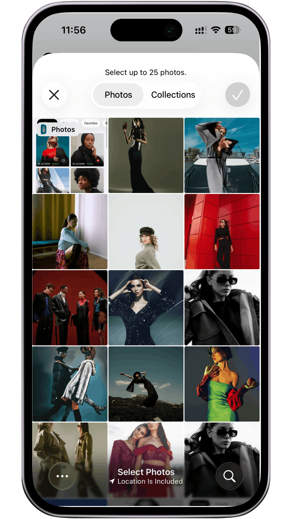 Add photos to Delora Gallery